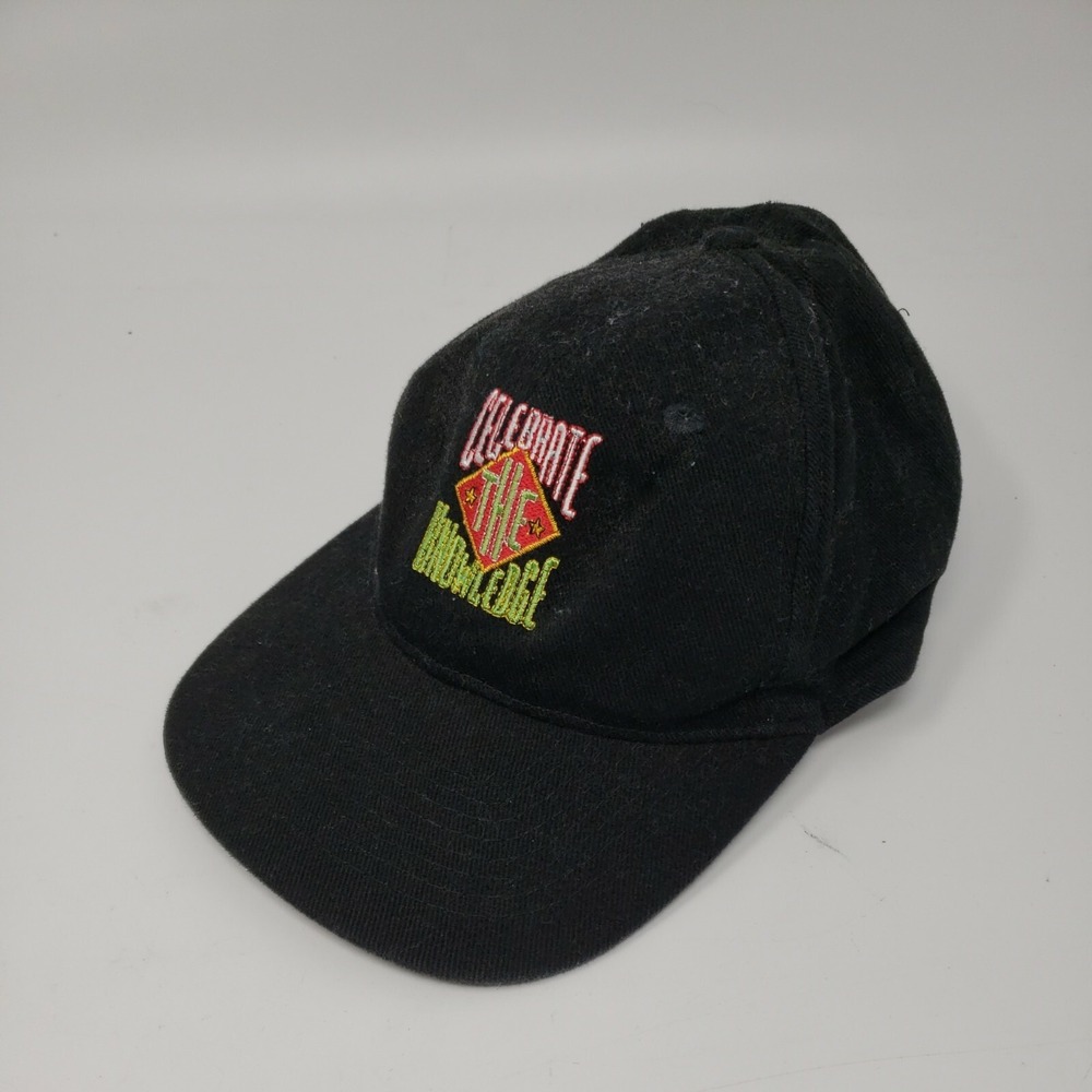 Vintage Coca Cola Celebrate the Knowledge Hat Cap One-Size Cobra Caps